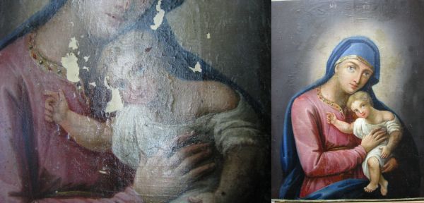 Ікона Богородиці відновлена