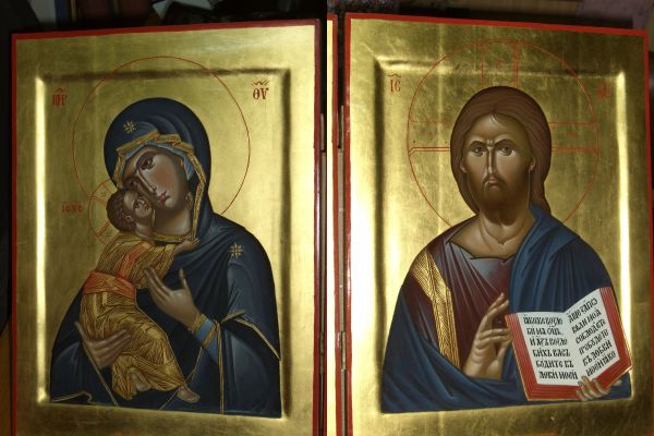 Рукописні ікони Вінчальні