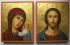 пара ікон Господь та Богородиця
