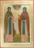Written icon Saints Peter and Fevronia
